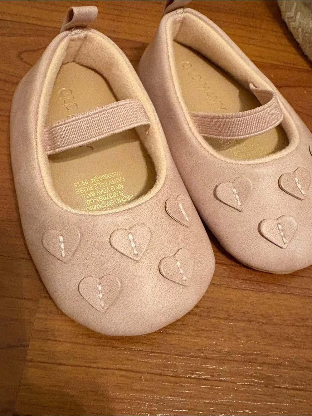 Lot of five 0-6 month Baby Shoes - Marie Nicole, Old Navy, Hudson Baby
